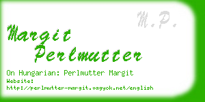 margit perlmutter business card